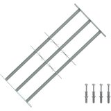  Sigurnosna rešetka za prozore s 3 poprečna okvira 3 pcs | shoptok.hr
