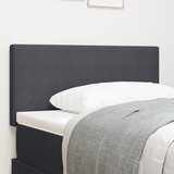 vidaXL LED vzglavnik - Preprost design, temno siva, 80 cm, velur, (22052393) Cene