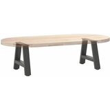  Noge za klub stolić A-oblika 2 kom antracit 40 x (30-31) cm čelik | shoptok.hr