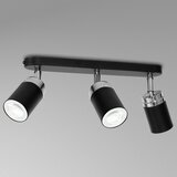 PLAFONSKA spot svetiljka RENO 3xGU10/8W/230V crna/hrom | Eponuda.com