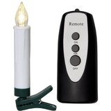 Star Trading Komplet 10 LED sveč z daljinskim upravljalnikom Best Season Shaft, višina 13,5 cm | Shoptok.si