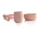 Jane Silikonski set za hranjenje od 4 dijela, Pale | shoptok.hr