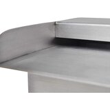  Pravokutna fontana za bazen s LED svjetlom nehrđajući čelik 30 cm | shoptok.hr