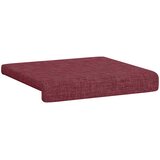  Jastučić za klupu 2 kom. Tkanina Vinska crvena Dubina 35 cm | shoptok.hr