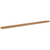  Stenska polica 2 pcs Rjava 115 x 9 x 3 cm Konstruiran les, (5000200466) | Shoptok.si
