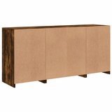  Komoda s LED svjetlima boja dimljenog hrasta 142,5x37x67 cm | Eponuda.ba