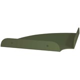  Lebdeća polica s policom 2 pcs Maslinasto zelena 18 x 18 x 2 cm | shoptok.hr