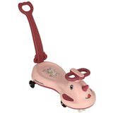  LED guralica za djecu s ručkom s svjetlećim rogom, unicorn pink | shoptok.hr