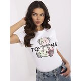 Vinceotto T-shirt-NM-TS-JX-09328.65P-white-pink | Shoptok.si