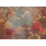 Foto tapeta - Nature in autumn - landscape of autumn trees in painted retro style 250x175 | shoptok.hr