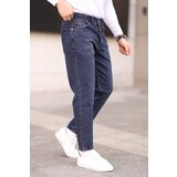 Trendyol Navy Blue Men's Boyfriend Jeans Trousers cene