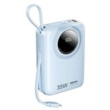 Remax RPP-73 Blue 35W Power Bank with 2 Fast Charging Cables 20000mAh cene