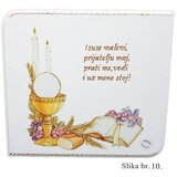  Lesene slike za prvoobhajance: Unikatno darilo z ročno napisanim duhovnim sporočilom - 10. - 15719 | Shoptok.si