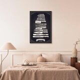  Slika - Kitchen Collection (1 Part) Vertical 60x90 U crnom drvenom okviru | shoptok.hr