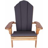  Vrtna Adirondack stolica Prirodna Čvrsto teak drvo | shoptok.hr