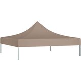  Krov za šator za zabave 3 x 3 m smeđe-sivi 270 g/m² | shoptok.hr