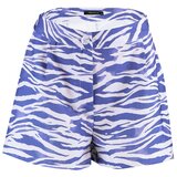 Trendyol Blue High Waist Shorts & Bermuda Cene
