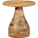 vidaXL Pomoćni stolić Ø40x40 cm Puno drvo Mango | shoptok.hr