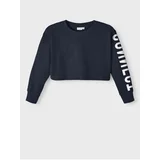 name it Dark blue girly sweatshirt Vanita - Girls