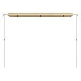 Tenda za kamp-prikolicu i karavan 3,6 x 2 x 2,15 m bež | shoptok.hr