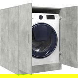 vidaXL omara za pralni stroj betonsko siva 70,5x71,5x91,5 cm | Shoptok.si