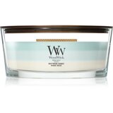WoodWick Trilogy Driftwood Shores mirisna svijeća s drvenim fitiljem 453.6 g | shoptok.hr