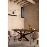 BIZZOTTO Blagovaonski stol od masivnog manga 100x220 cm Garcia – | shoptok.hr