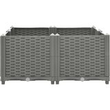  Visoka greda 80x80x38 cm polipropilen, (20758904) | Shoptok.si