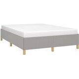 Okvir za krevet bez madraca svjetlosivi 140x200 cm od tkanine | shoptok.hr