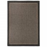 vidaXL zunanja preproga ploščato tkanje 120x170 cm temno rjava | Shoptok.si