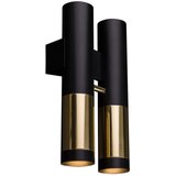  Amplex 8360 - Zidna svetiljka KAVOS 2xGU10/15W/230V crna | Eponuda.com