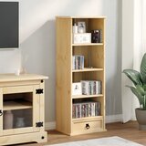Ormarić za CD-ove Corona 40 x 30 x 110 cm od masivne borovine | shoptok.hr