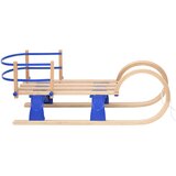  Sklopive sanjke s naslonom 110 cm od šperploče | Eponuda.com