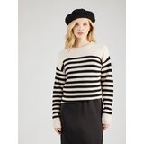 Vila Pulover 'Ril' bež / črna | Shoptok.si