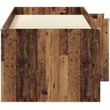  Kreveta za visoko spavanje djece 2 pcs Staro drvo 98.5 x 200 cm - Staro drvo 100 x 200 cm | shoptok.hr