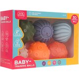  Set od 6 senzornih loptica s raznim uzorcima - šarene | shoptok.hr