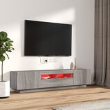  2-dijelni set TV ormarića LED boja hrasta od konstruiranog drva | Eponuda.com
