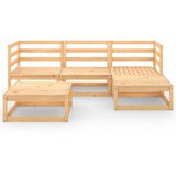Maison Chic Seti vrtnega pohištva - Vrtna garnitura - Vrtni pohištvo set 5-delna trdna borovina, (21819807) | Shoptok.si