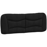 Okvir kreveta s LED svjetlima crni 140 x 190 cm od tkanine | shoptok.hr