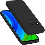  Ohišje, združljiv s Huawei v tekoči črni barvi - zaščitni pokrov iz fleksibilnega silikona TPU, (20694427) | Shoptok.si