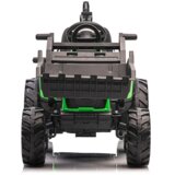 Traktor na akumulator s prikolico SX2068 - zeleni | Shoptok.si