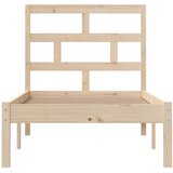  Okvir za krevet od masivnog drva 75 x 190 cm mali | shoptok.hr