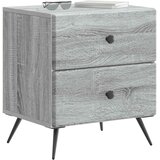 Noćni ormar Siva sonoma 43 x 34,5 x 47,5 cm Konstruirano drvo | shoptok.hr