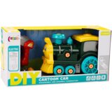 Lokomotiva za sastavljanje s alatom Locomotive - zelena | shoptok.hr