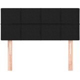  Uzglavlje crno 100x5x78/88 cm od tkanine | Eponuda.com