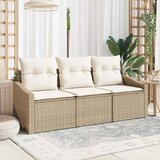  Set sofe s jastukom 3 pcs Bež poliratan | shoptok.hr