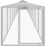  Kavez za kokoši s igralištem svjetlosivi 117x1221x123cm čelični | shoptok.hr