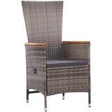  Vrtni set za objed 7 kom. Siva Čelik s prahom premazan | shoptok.hr