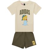 Adidas The Simpsons Tee Set Kids Smeđa | shoptok.hr