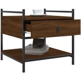  Stolić za kavu smeđa boja hrasta 50x50x50 cm konstruirano drvo | Eponuda.com